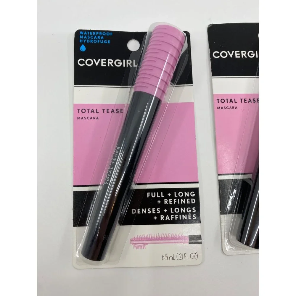 COVERGIRL Total Tease Very Black Mascara x 3